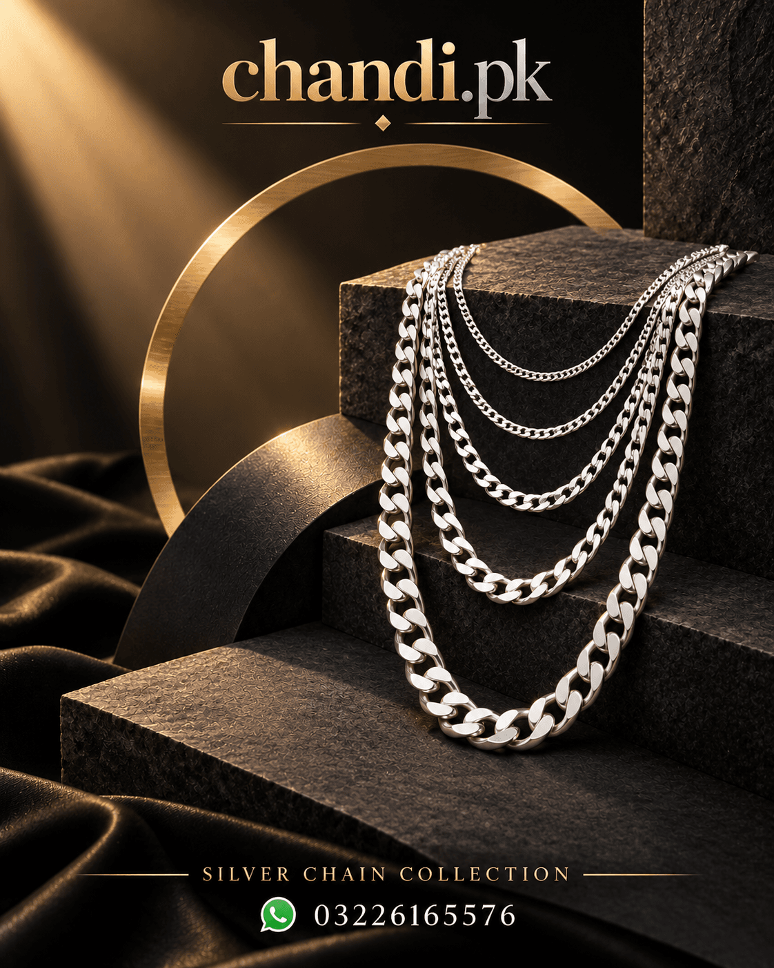 Premium Silver Chain
